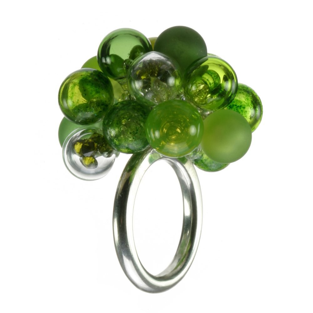 Aventurine Green Bubble Ring Charlotte Verity